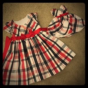 Bonnie Jean occasion dress with a doll dress